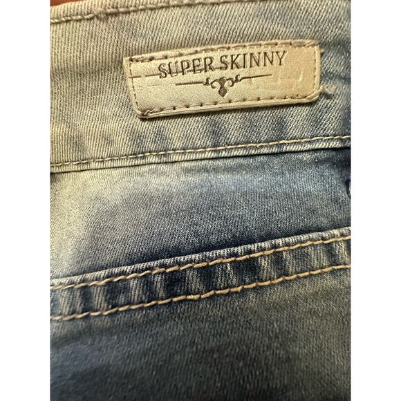 Super Skinny sequin embroidered jeans size 30 - Picture 7 of 13